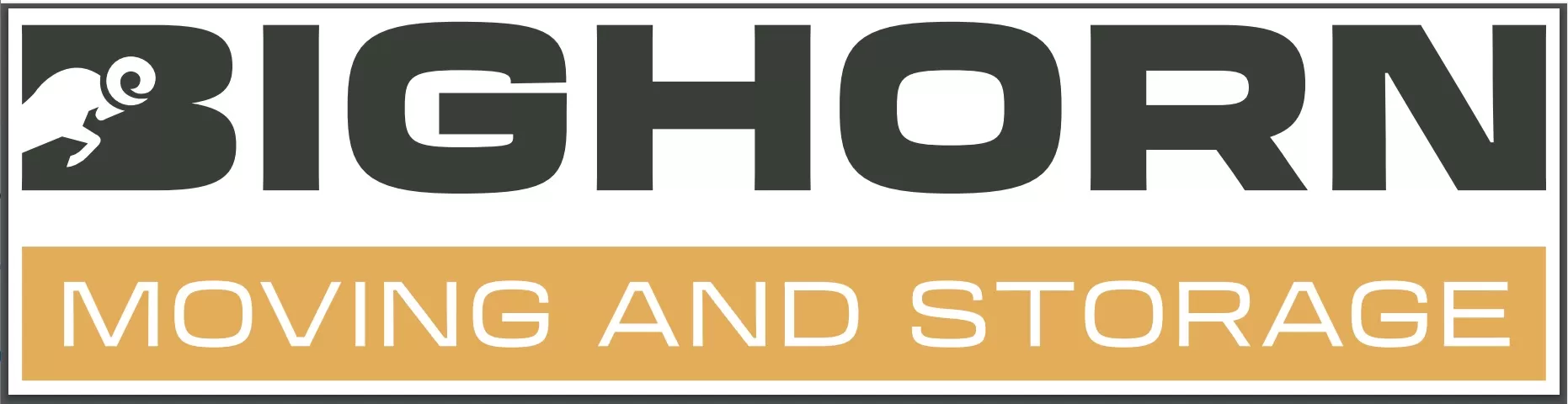 Bighorn moving and storage logo