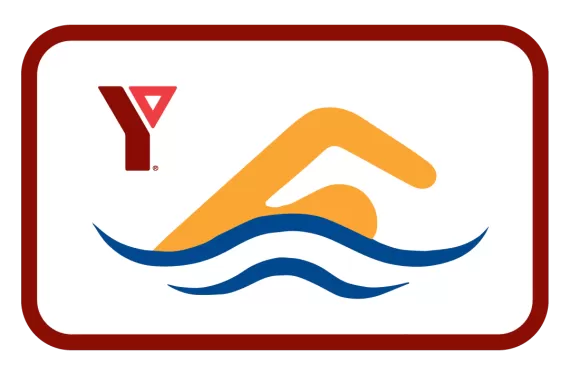 YMCA swimmer level badge